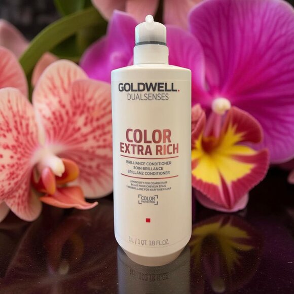 Goldwell Dualsenses Color Extra Shampoo Conditioner Liter - Picture 2 of 3